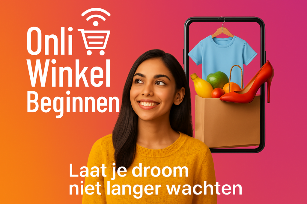 Online winkel beginnen? Laat je droom niet langer wachten.
